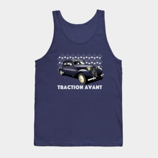 Traction Avant transparent illustration Tank Top